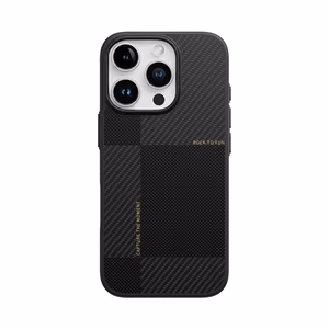 Rock Ultra Thin Aramid Fiber Kevlar 600D Case for iPhone 16 Pro black