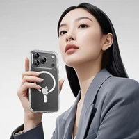 Rock Crystal Shield Sērijas Magnētiskais Viedtālruņa apvalks Iphone 17 Air caurspīdīgs