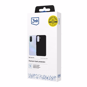 3mk Matt Case Pro maciņš priekš Samsung Galaxy A37, matēts melns