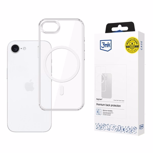 3mk MagCase viedtālruņa apvalks Apple iPhone 16e / SE4 - caurspīdīgs