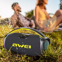 Bluetooth pārnēsājamie skaļruņi Awei KA16 60W melni