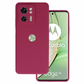 Viedtālruņa apvalks no silikona Lite Motorola Edge 40 5G sarkans
