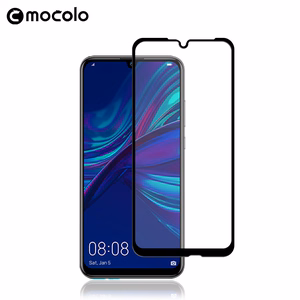 Mocolo 3D 9H Full Glue rūdīta stikla ekrāna aizsargs Huawei P Smart (2019) / Honor 10 Lite, ar melnu rāmi