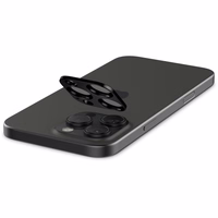 Spigen Optik.tR Aizsargstikls kamerai iPhone 14 Pro / Pro Max / 15 Pro / Pro Max / 16 Pro / Pro Max - Melns 2 gab.
