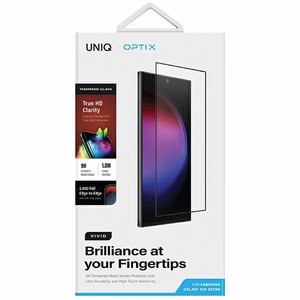 Стекло Uniq Optix Vivid для Samsung Galaxy S24 Ultra с аппликатором