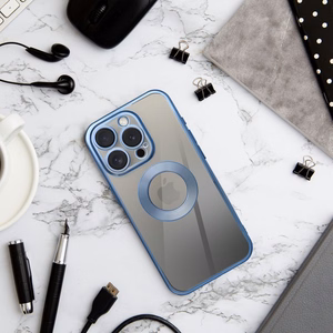 Viedtālruņa apvalks GLAM IPHONE 17 Air zils