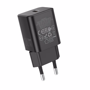 Borofone Sienas lādētājs BN13 Safety GaN - Type C - PD 30W melns