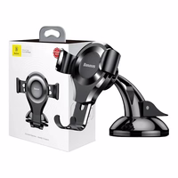 Baseus Osculum gravitācijas tālruņa turētājs (melns)