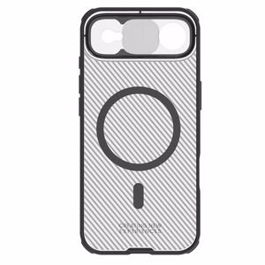 Nillkin CamShield Pro MagSafe saderīgs apvalks iPhone 17 Air - caurspīdīgs, melns