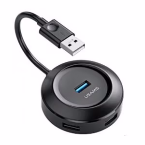 Adapteris USAMS SJ414 (Ievade: USB / Izvade: 4-USB)