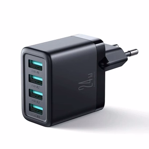 Lādētājs Joyroom JR-TCN03 melns 24W (4xUSB)