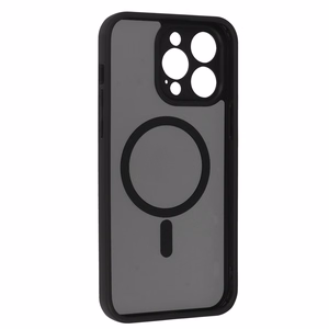 Viedtālruņa apvalks Magnētiskais Pilnīgi matētais Iphone 14 Pro Max melns