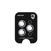 Joyroom JR-MSJ0307 Aizsargstikls iPhone 16 Pro/16 Pro Max lēcām - melna
