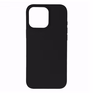 Dažādu krāsu kviešu apvalks Magnētiskais iPhone 16 Pro Max - melns