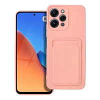 Karteņu viedtālruņa apvalks XIAOMI Redmi 12 4G rozā