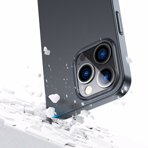 Joyroom 360 Full Чехол передняя и задняя крышка для iPhone 13 Pro + закалённое стекло чёрный (JR-BP935 black)