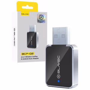 Wireless CarPlay/Android Auto adapter Blavec BCP-02 black