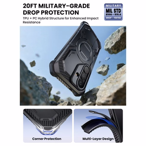 Supcase ArmorBox Mag MagSafe Maciņš for Samsung Galaxy S26 - melns