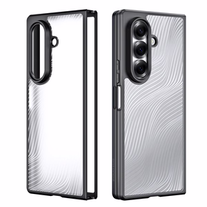 Dux Ducis Aimo viedtālruņa apvalks priekš Samsung Galaxy Z Fold7 - melns