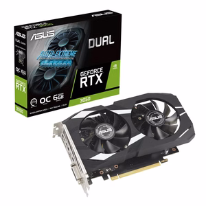 ASUS Dual -RTX3050-O6G NVIDIA GeForce RTX 3050 6 GB GDDR6 Videokarte