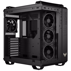 ASUS TUF Gaming GT502 Horizon datora korpuss MidiTower caurspīdīgs panelis ATX melns