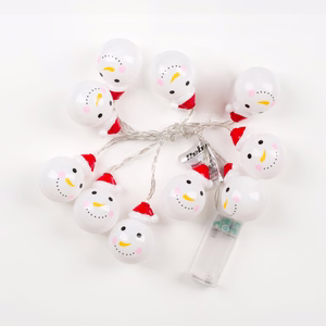 Rebel indoor battery-powered Christmas lights, snowmen