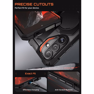 Supcase UB Grip Mag MagSafe korpuss priekš Samsung Galaxy S26 - Melns