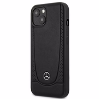 Mercedes MEHCP15MARMBK iPhone 15 Plus 6.7" melnais viedtālruņa apvalks odains urbāna stila