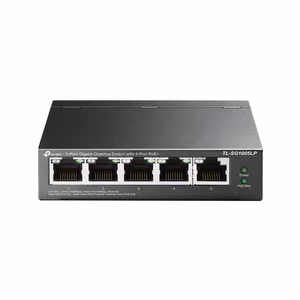 TP-Link TL-SG1005LP komutators, 5x Gigabit, 1xPoE
