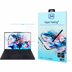 Lenovo ThinkPad X13 Detachable Gen 1 – līdz 15" 3mk Paper Feeling – ekrāna plēve