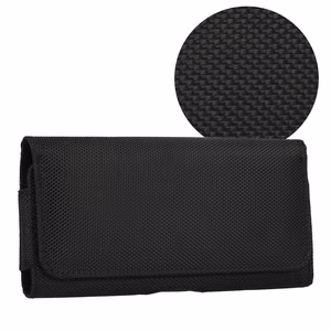 HIT Belt Holster (SIZE XL) for Iphone 17 Pro Max/16 Pro Max/Samsung A55 5G/A53/S25/S24 design 2 black (167x83 mm)