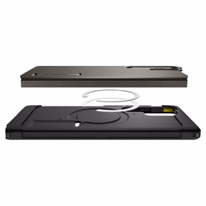 Spigen Tough Armor MagSafe Viedtālruņa apvalks Samsung Galaxy S25 Ultra - pelēks