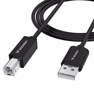 Wozinsky WKDDY4S USB-B - USB-A 480Mb/s Cable 1m - Black