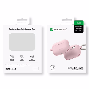AmazingThing Omni viedtālruņa apvalks AirPods Pro 2 - rozā