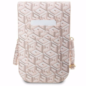 Guess rokassoma GUWBHGCFSEP rozā GCube Stripe