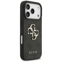 Guess 4G Strap 4G Classic Logo viedtālruņa apvalks iPhone 17 Pro - melna