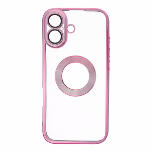 Viedtālruņa apvalks GLAM IPHONE 17 rozā