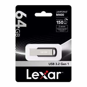 USB zibatmiņa LEXAR M400 USB 3.0 64GB LJDM400064G-BNBNG
