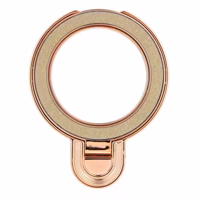 Tālruņa statīvs CIRCLE GLITTER – lipīgs – zelta