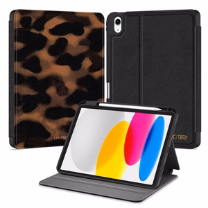 Tech-Protect Lamano macins priekš iPad 10.9 10 / 2022 / 11 11 / 2025 - bruns un melns