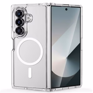 Tech-Protect FlexAir Hybrid MagSafe Case for Samsung Galaxy Z Fold 8 Ultra - Transparent