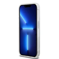 DKNY IML rūtainais mono raksts un drukātas svītras magnētiskais viedtālruņa apvalks iPhone 13 Pro / 13 - bēšs