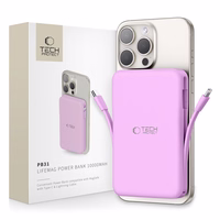 Tech-Protect PB31 MagSafe 10000mAh Portatīvais lādētājs (m) - violeta