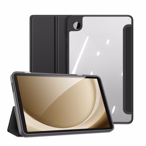 Dux Ducis Toby apvalks ar flip statīvu Samsung Galaxy Tab A9 8.7'' - melns