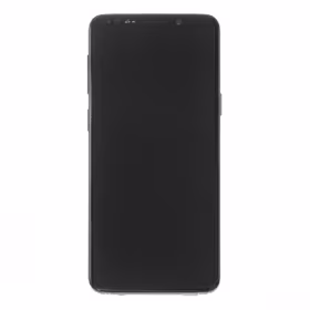 LCD displejs saderīgs ar Samsung G960 S9 ar rāmi / Coral Blue / (Atjaunots: Telemax) (Sadeguši ikonas uz balta fona)