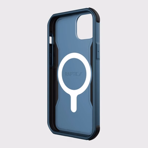 Raptic X-Doria Fort Case iPhone 14 Plus ar MagSafe bruņotu vāciņu - zilais
