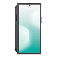 Nillkin Super Frosted Shield Fold viedtālruņa apvalks priekš Samsung Galaxy Z Fold 7 ar S Pen Space - melns