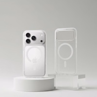 Maciņš for Samsung S26 PLUS Forcell F-Protect Clear Hybrid Premium saderīgs ar MagSafe caurspīdīgs