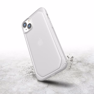 Raptic X-Doria Slim viedtālruņa apvalks iPhone 14 Plus aizmugures vāciņš caurspīdīgs