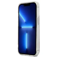 Guess GUHCP13LHSLEOR iPhone 13 Pro / 13 6.1" sarkans/sarkans cietais apvalks Leopards